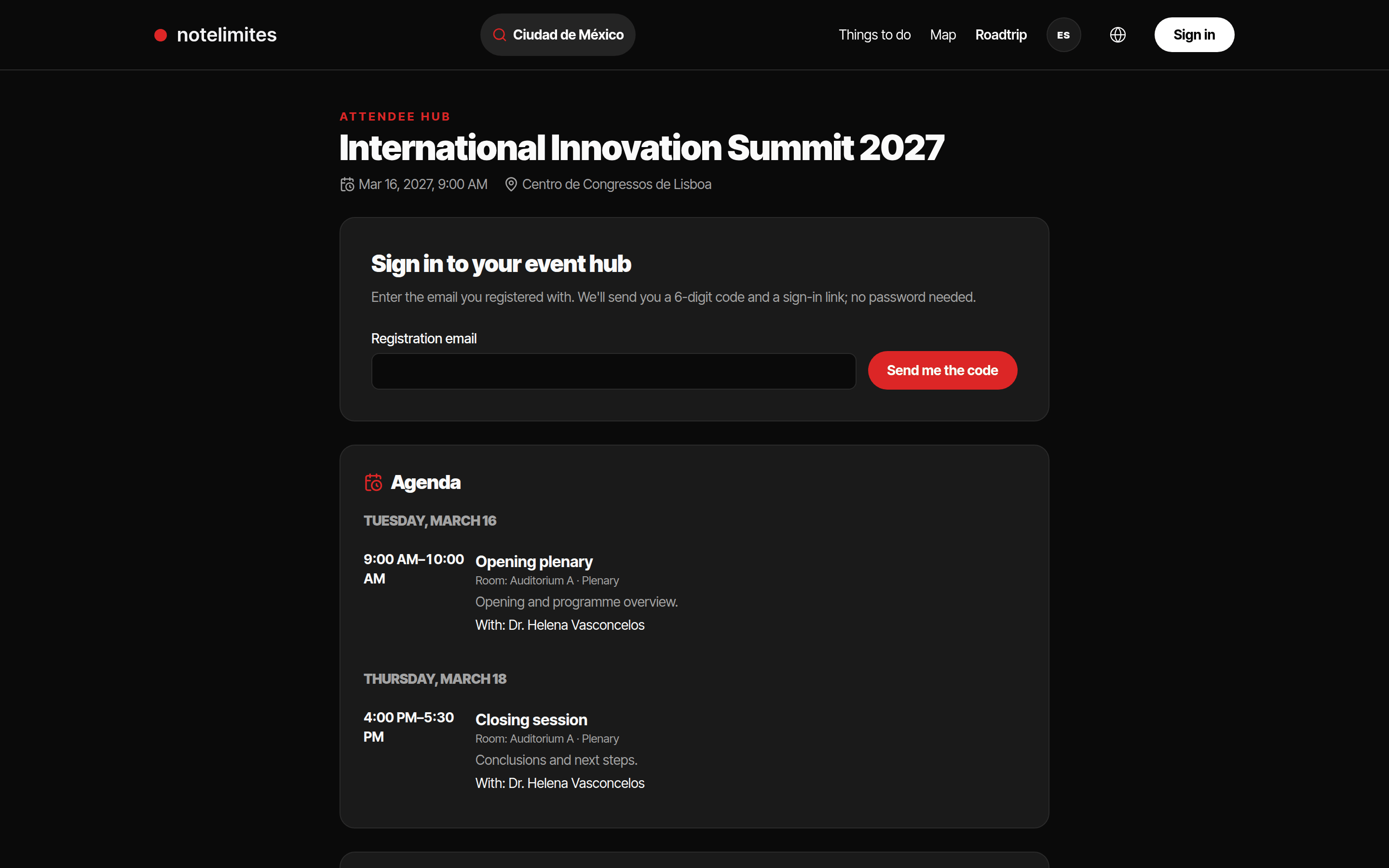 Your Attendee Hub