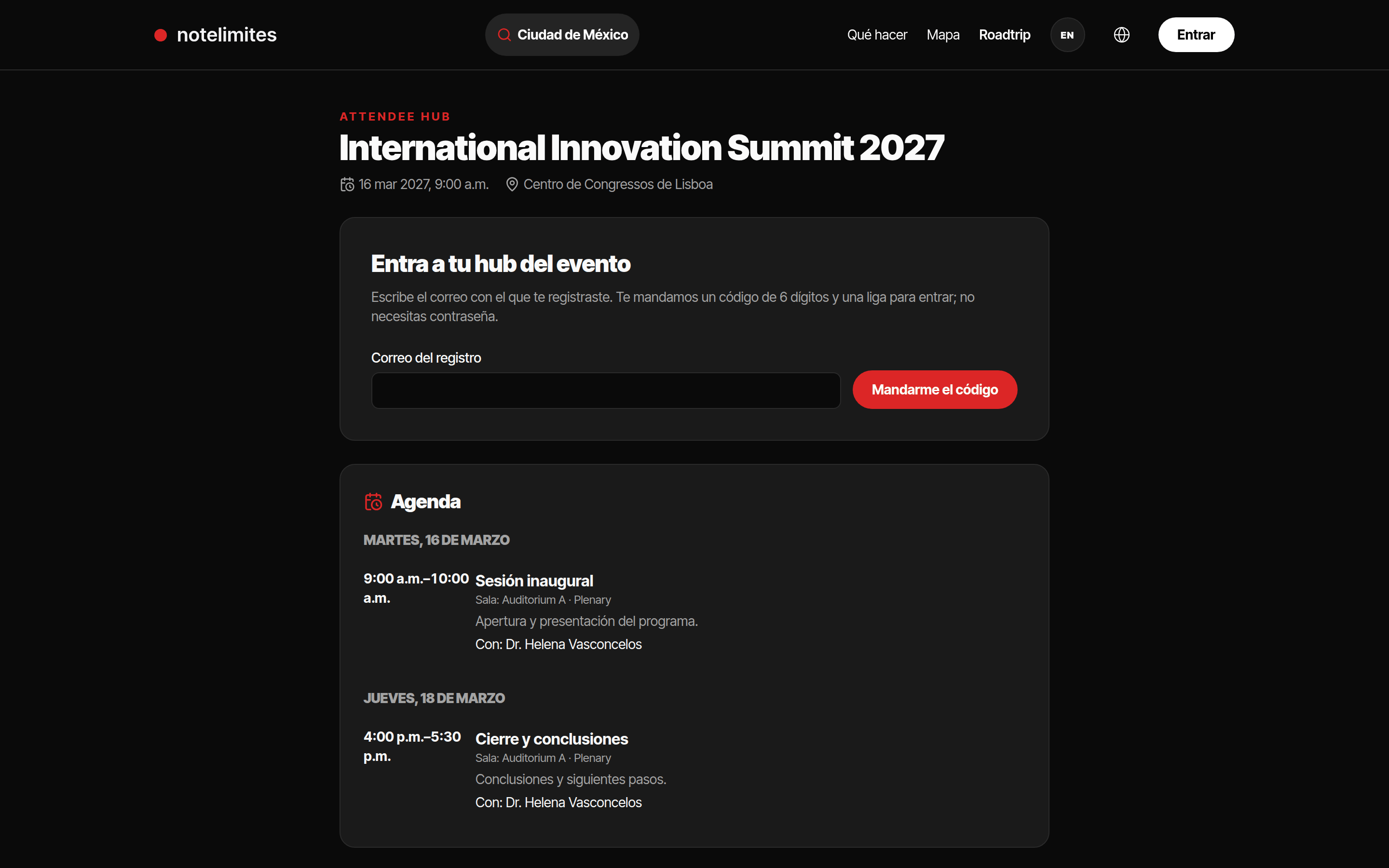Tu Attendee Hub